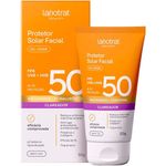 protetor solar facial fps50 gel creme labotrat clareador 50g