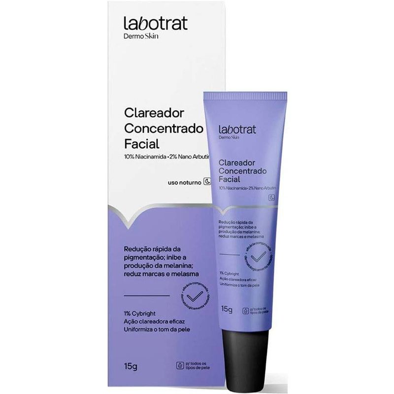 clareador concentrado facial labotrat dermo skin 15g
