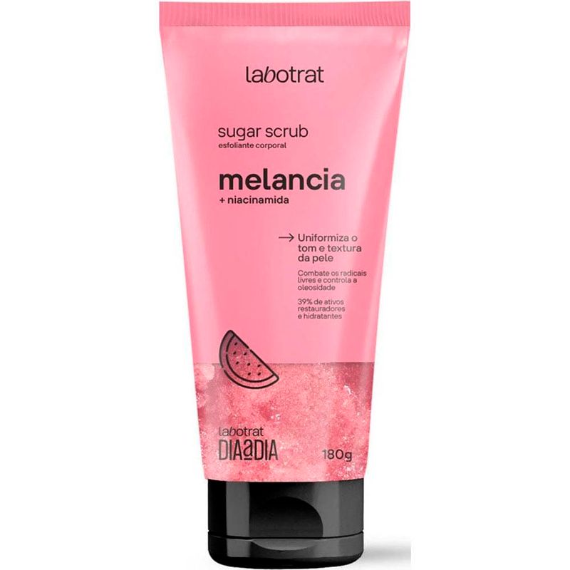 esfoliante sugar scrub labotrat melancia 180g