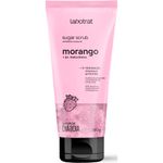 esfoliante sugar scrub labotrat morango 180g