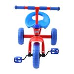 triciclo infantil bbr toys 45x41x68cm vermelho r3495 (mp)