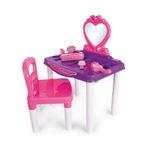 penteadeira infantil poliplac com cadeira 7263 (mp)
