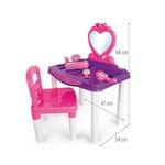 penteadeira infantil poliplac com cadeira 7263 (mp)