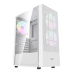 gabinete gamer darkflash a290 matx lateral em vidro temperado a290 branco (mp)