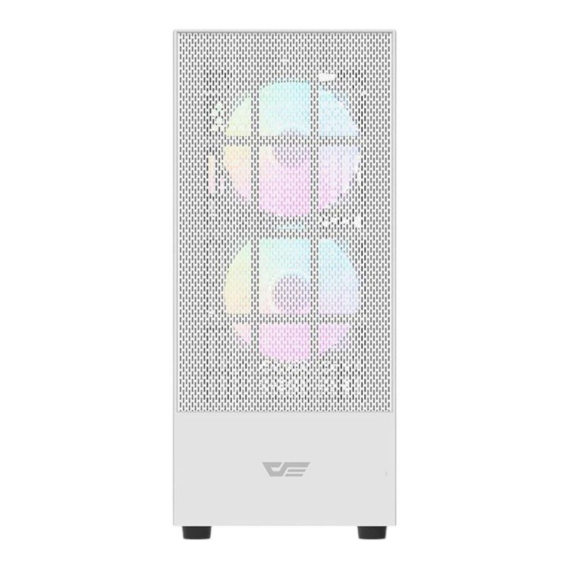 gabinete gamer darkflash a290 matx lateral em vidro temperado a290 branco (mp)