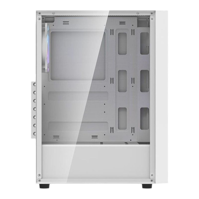 gabinete gamer darkflash a290 matx lateral em vidro temperado a290 branco (mp)