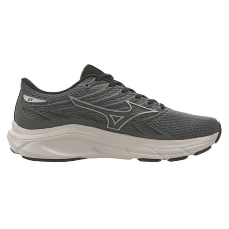 Tênis Corrida Masculino n°43 Mizuno Jet 8 Chumbo