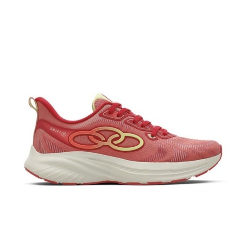 tênis corrida feminino n°38 olympikus swift 5 cereja rosa (mp)