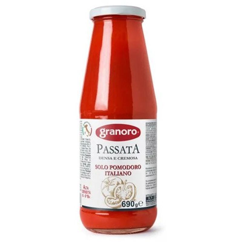 molho de tomate passata di pomodoro granoro 690g