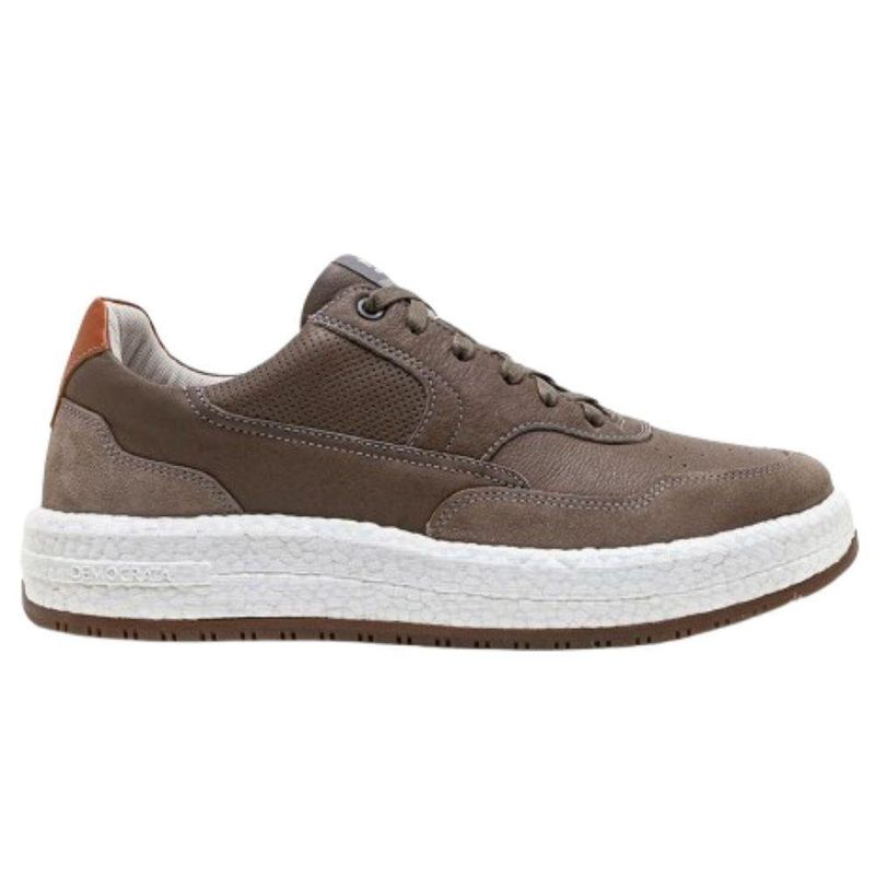 tênis casual masculino n° 40 democrata denim drake pulse marrom (mp)