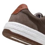 tênis casual masculino n° 40 democrata denim drake pulse marrom (mp)