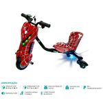 patinete drift bang toys turbo twister 36v vermelho 3000 (mp)