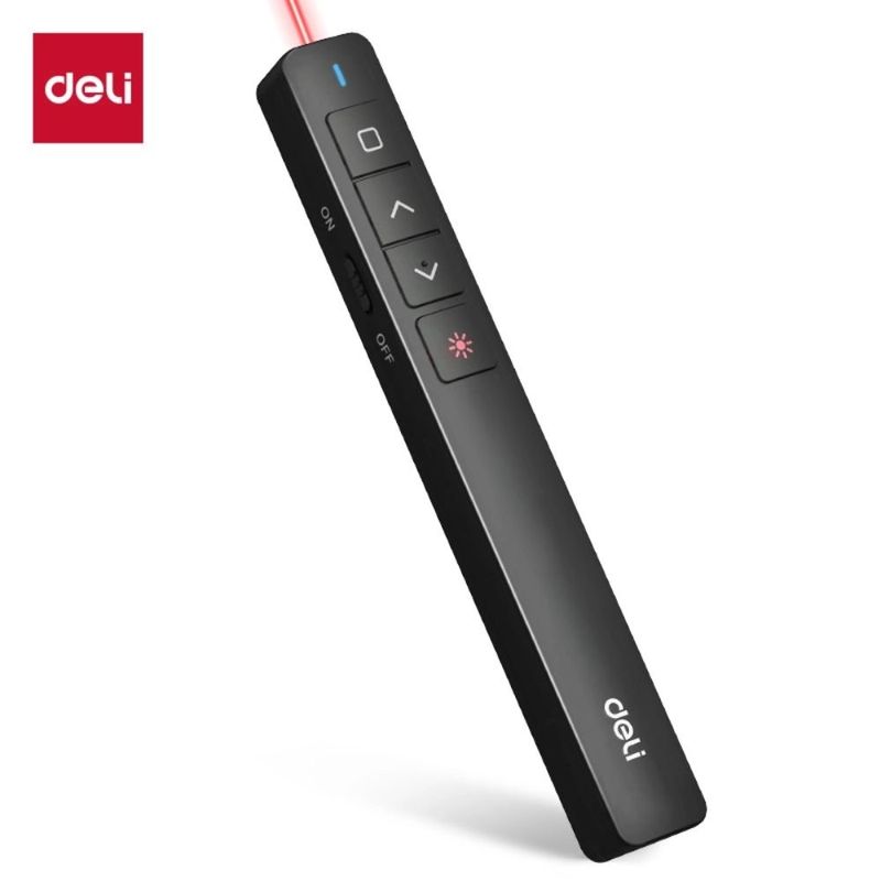 apresentador deli alcance 100 metros usb 9607 (mp)