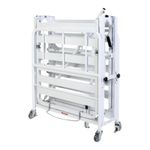 cama motorizada pilati evolution steel dobrável 89x198cm (mp)