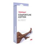 meia de compressão venosan cotton com zíper 20-30mmhg bege (mp)