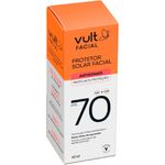 protetor solar facial vult facial fps70 antissinais 40ml