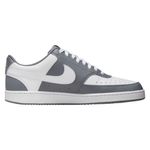 tênis casual masculino n° 40 nike court vision cinza branco (mp)