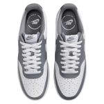 tênis casual masculino n° 40 nike court vision cinza branco (mp)