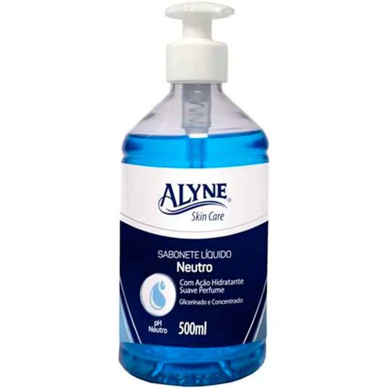 sabonete líquido alyne skin care neutro 500ml