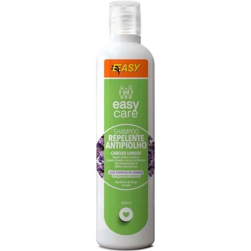 shampoo repelente antipiolho easy care 200ml