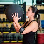 cotoveleira tennis elbow ajustável kestal preto tamanho único 1 unidade