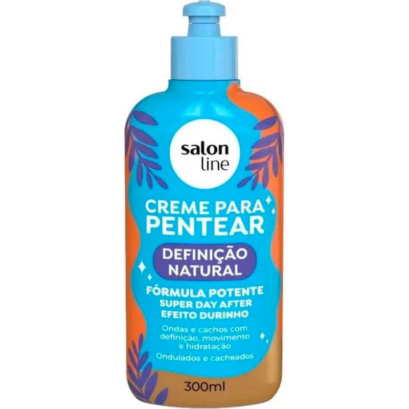 creme para pentear salon line definição natural 300ml