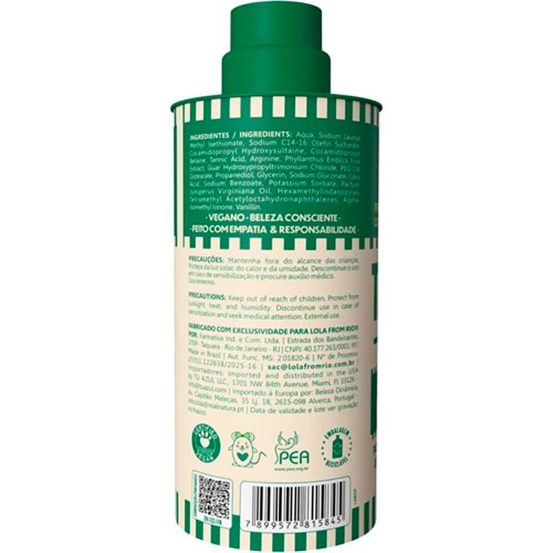 shampoo purificante lola tannic acid 250ml