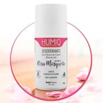 desodorante roll-on antibacteriano natural bellaphytus humiq vegano rosa mosqueta 60g