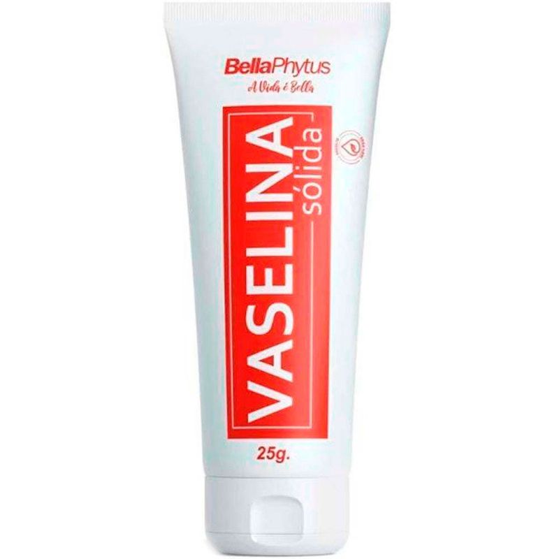 vaselina sólida bellaphytus 100% pura bisnaga 25g