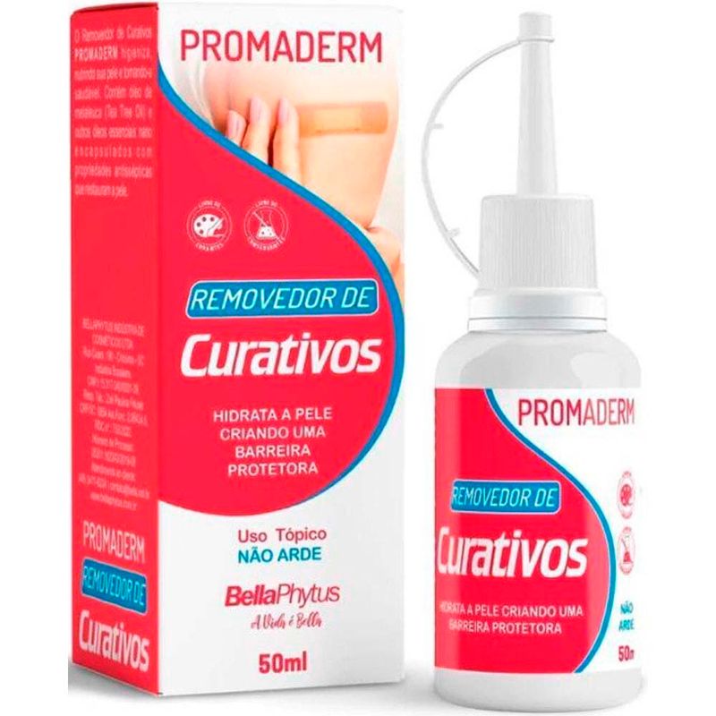 removedor de curativos bellaphytus promaderm 50ml