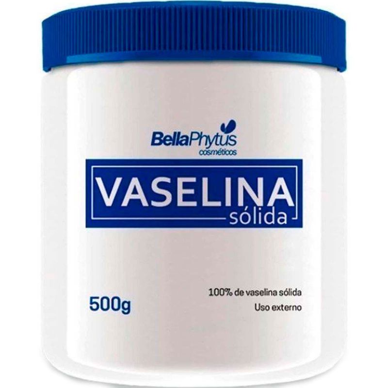 vaselina sólida bellaphytus 100% pura 500g