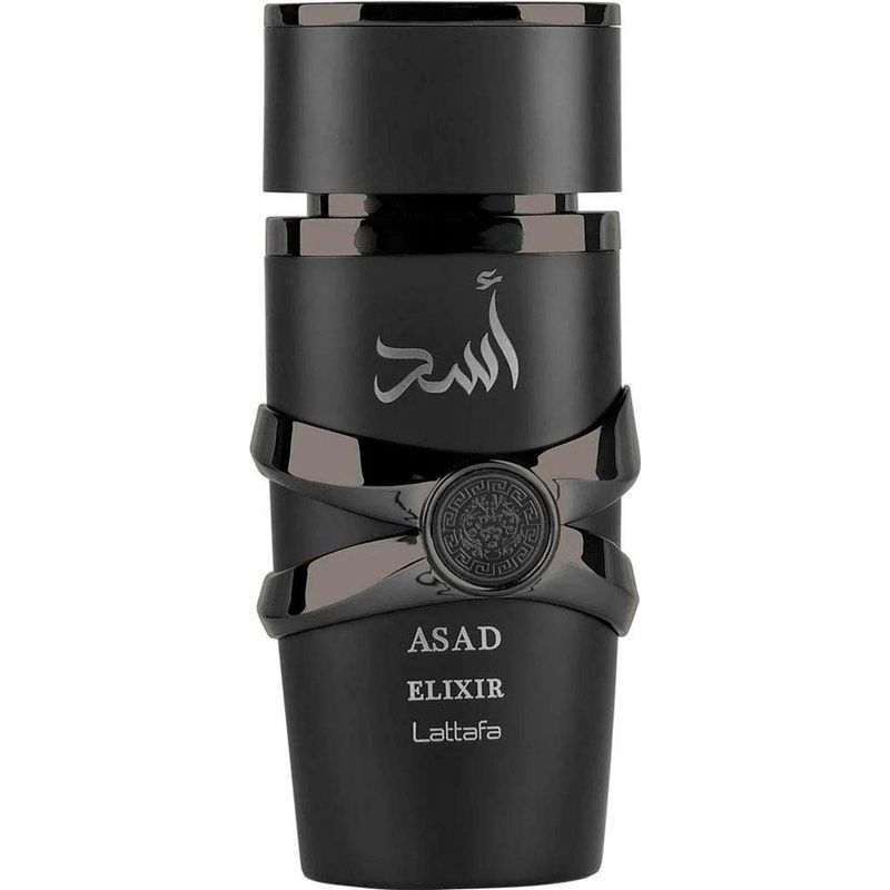 perfume masculino asad elixir lattafa eau de parfum 100ml