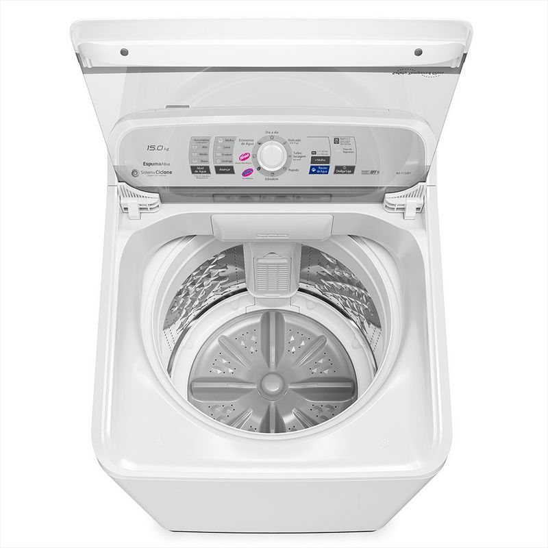 máquina de lavar 15kg panasonic branco na-f150b1wa