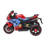 mini moto elétrica zippy toys esportiva 6v vermelho 10548 (mp)