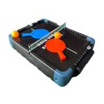 brinquedo multijogos bbr toys 5 em 1 pebolim/ boliche/ tênis de mesa/ basquete/ hoquei r3699 (mp)