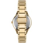 relógio feminino condor dourado co2035nta/4k