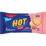biscoito salgado recheado hot cracker sabor presunto 100g