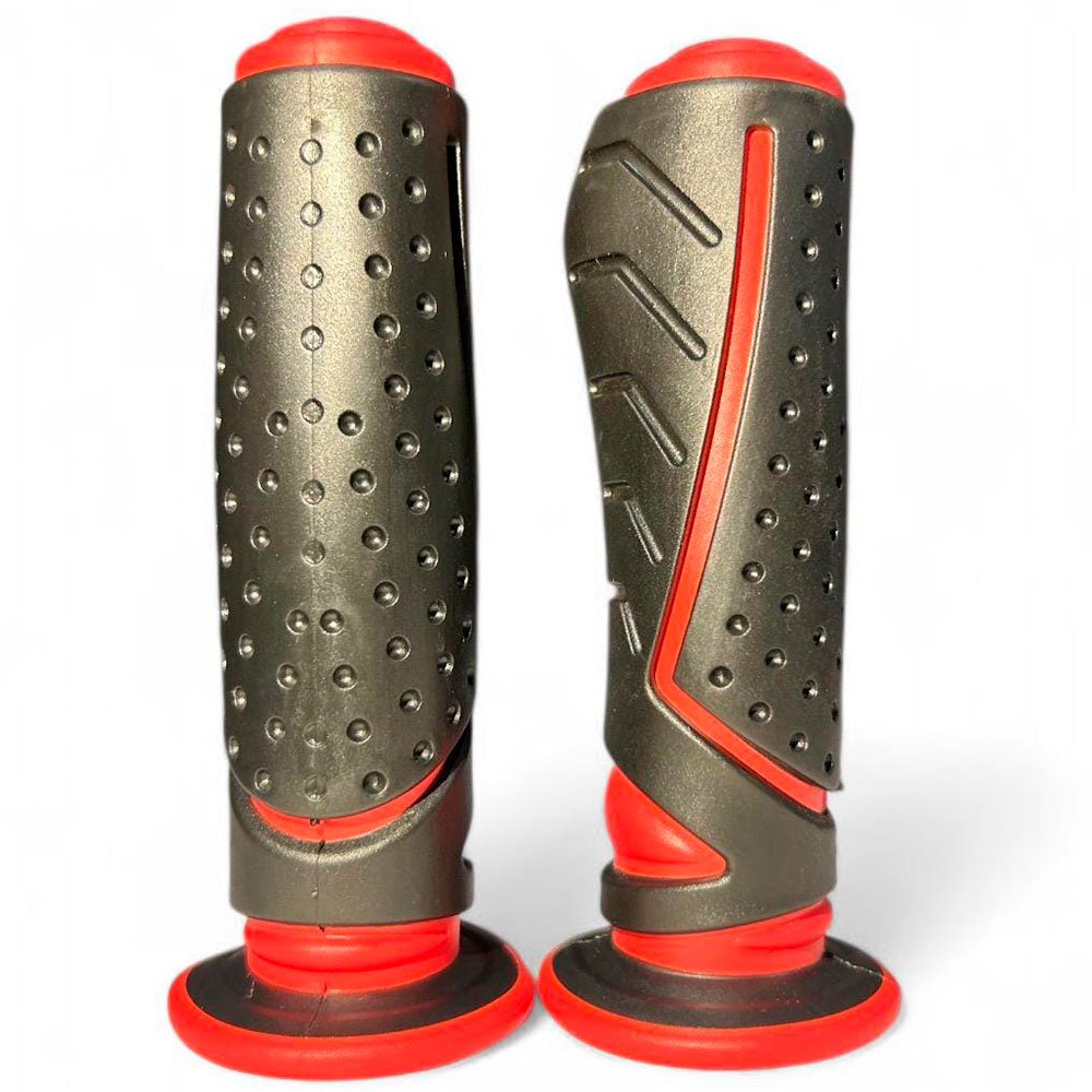 Manopla para Moto Vennum Universal Preto e Vermelho