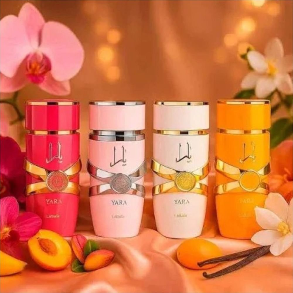 Kit Perfume Árabe Lattafa My Yara Collection 4 Miniaturas EDP 25ml (MP)