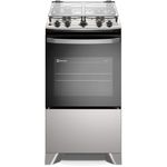 fogão 4 bocas electrolux efficient mesa inox perfectcook e vaporbake bivolt inox fe4ig