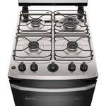 fogão 4 bocas electrolux efficient mesa inox perfectcook e vaporbake bivolt branco fe4iw
