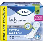 absorvente lady discreet extra tena 20 unidades