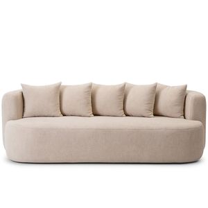 Estofado 3 Lugares Herval Bege MH 4241