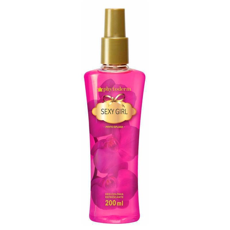desodorante colônia phytoderm feminina splash sexy girl 200ml