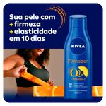 loção hidratante corporal firmador q10 vit c pele seca a extra seca nivea body 200ml