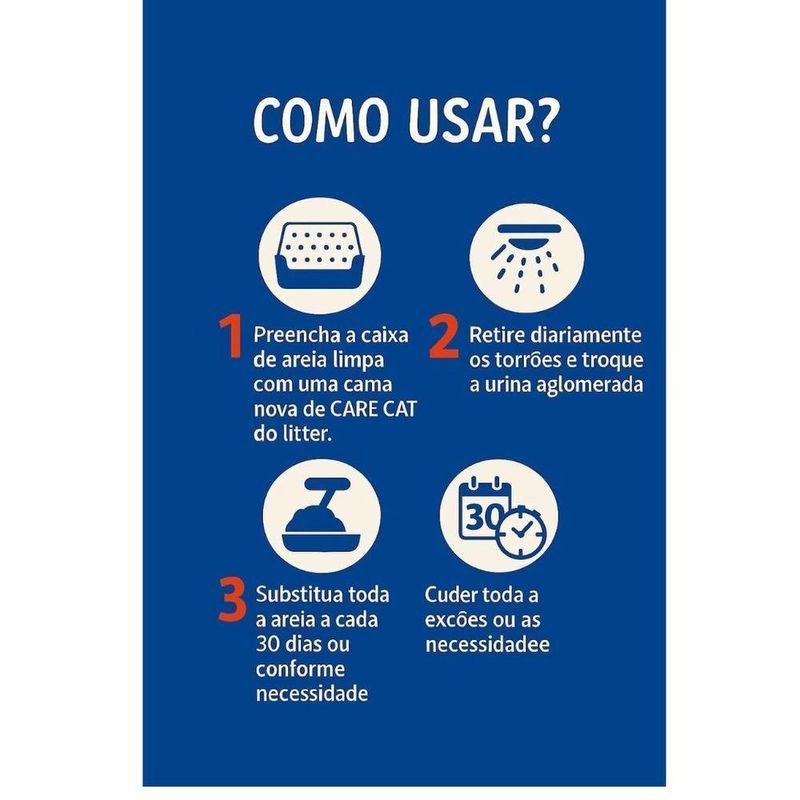areia higiênica para gatos carecat perfumada 10kg (mp)