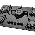 cooktop 5 bocas realce atalanta 6002 preto (mp)