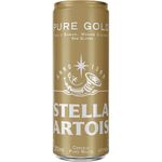 stella artois pure gold lata sleek 350ml