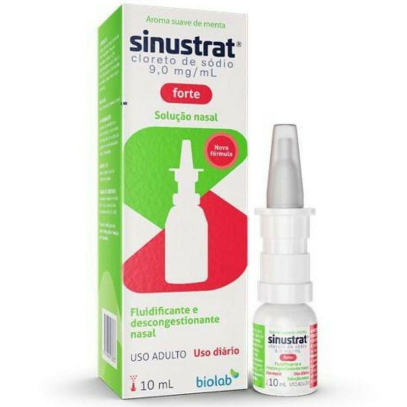 sinustrat 9mg/ml solução nasal