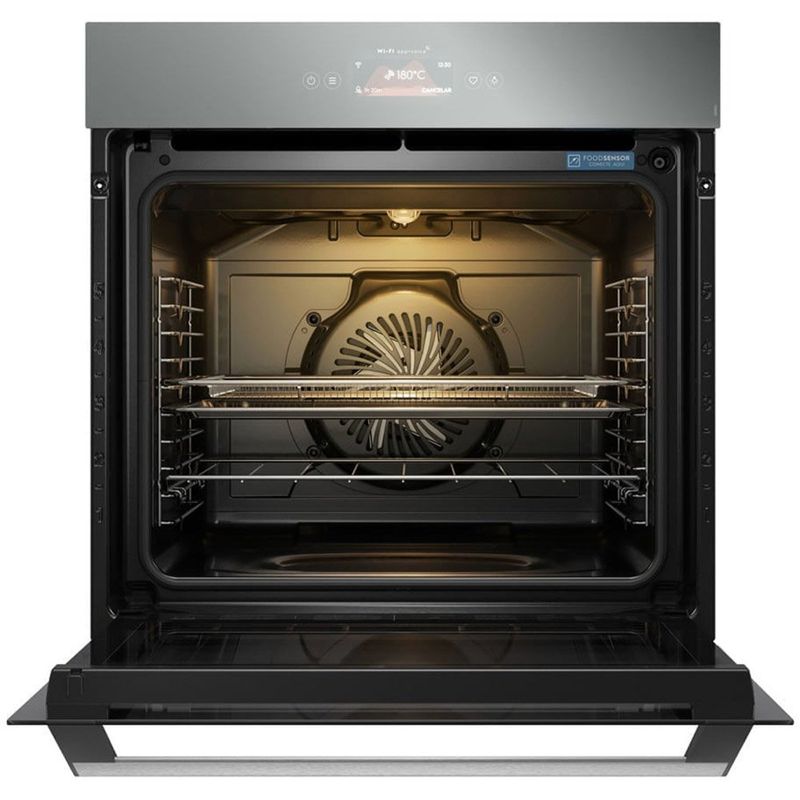 forno elétrico de embutir electrolux 80 litros home pro inox 220v oe9xs